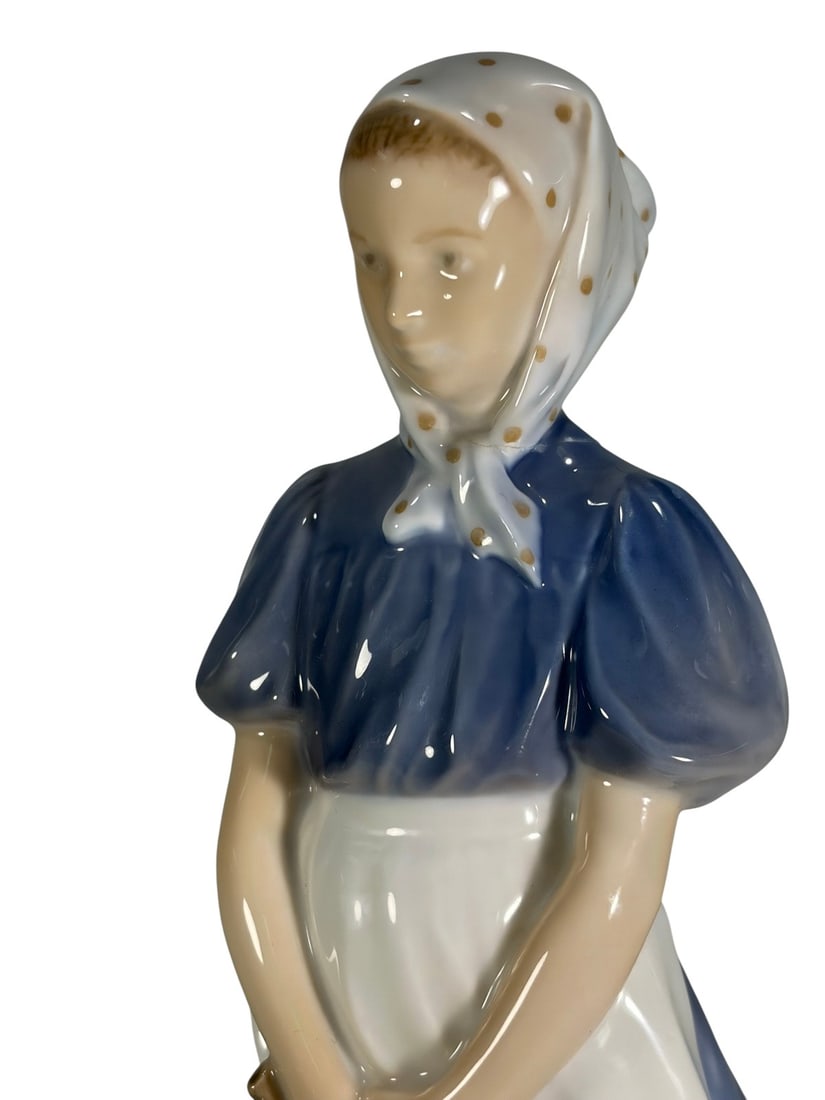 Royal Copenhagen Goose Girl Porcelain Figurine - 2
