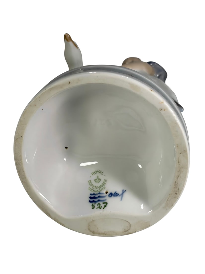 Royal Copenhagen Goose Girl Porcelain Figurine - 7