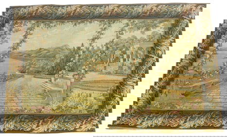 'Terrace Garden View' Wall Hanging Tapestries Ltd.