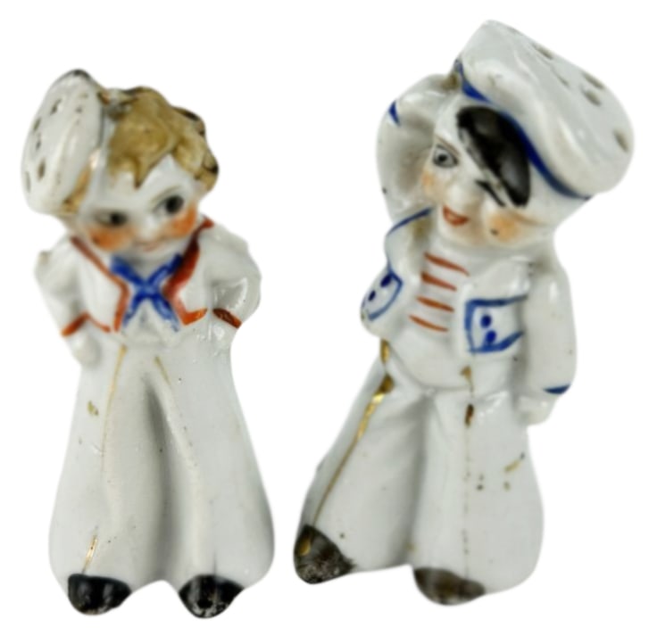 Porcelain & Ceramic Mini Miniature Figurines 7pcs - 3