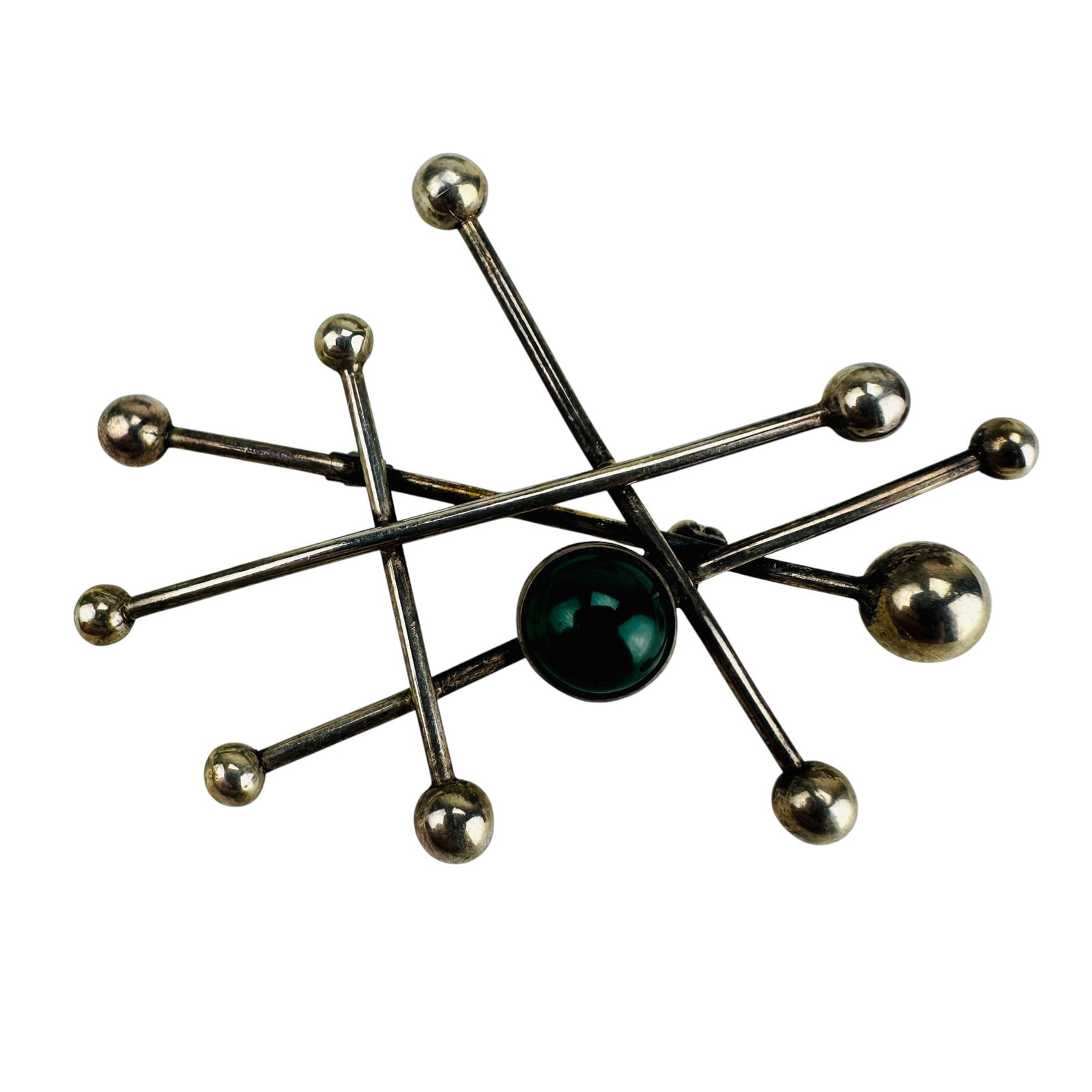 Niels Erik From 1908-1982 Sterling Atomic Brooch (1 of 4)