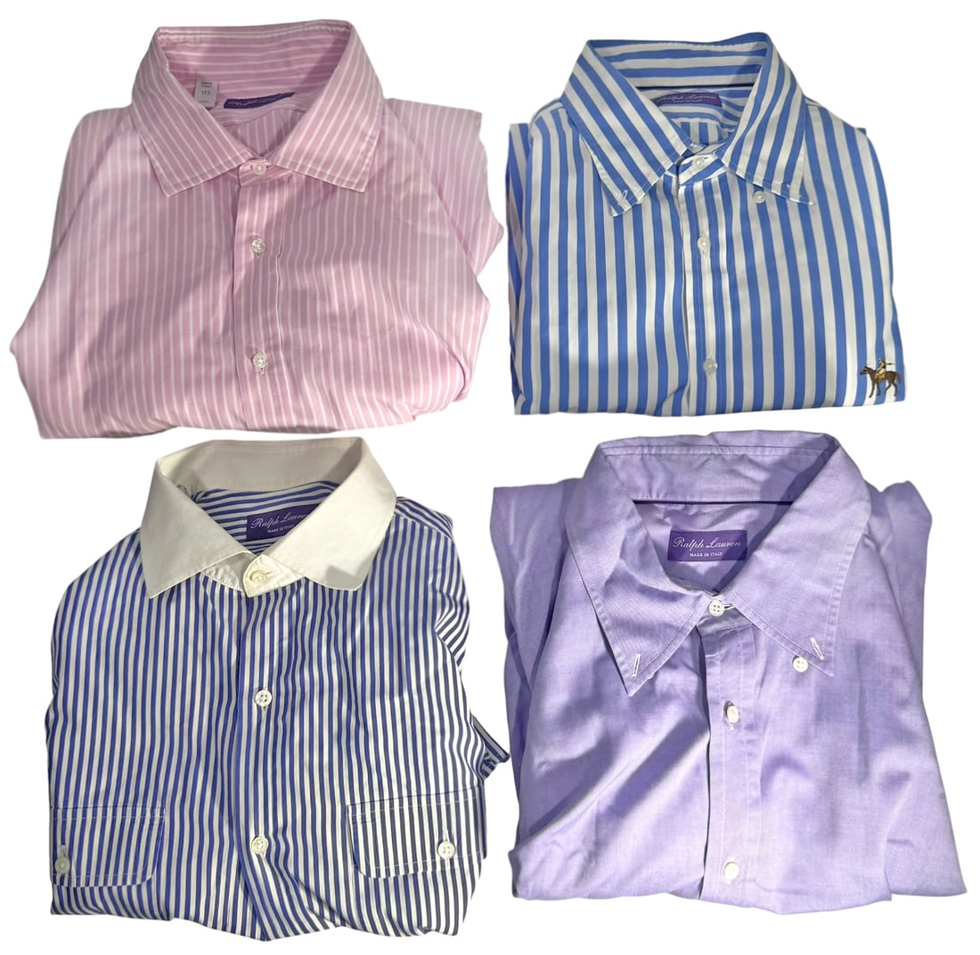 Ralph Lauren Purple Label Men's Dress Shirts 4pcs (1 of 5)