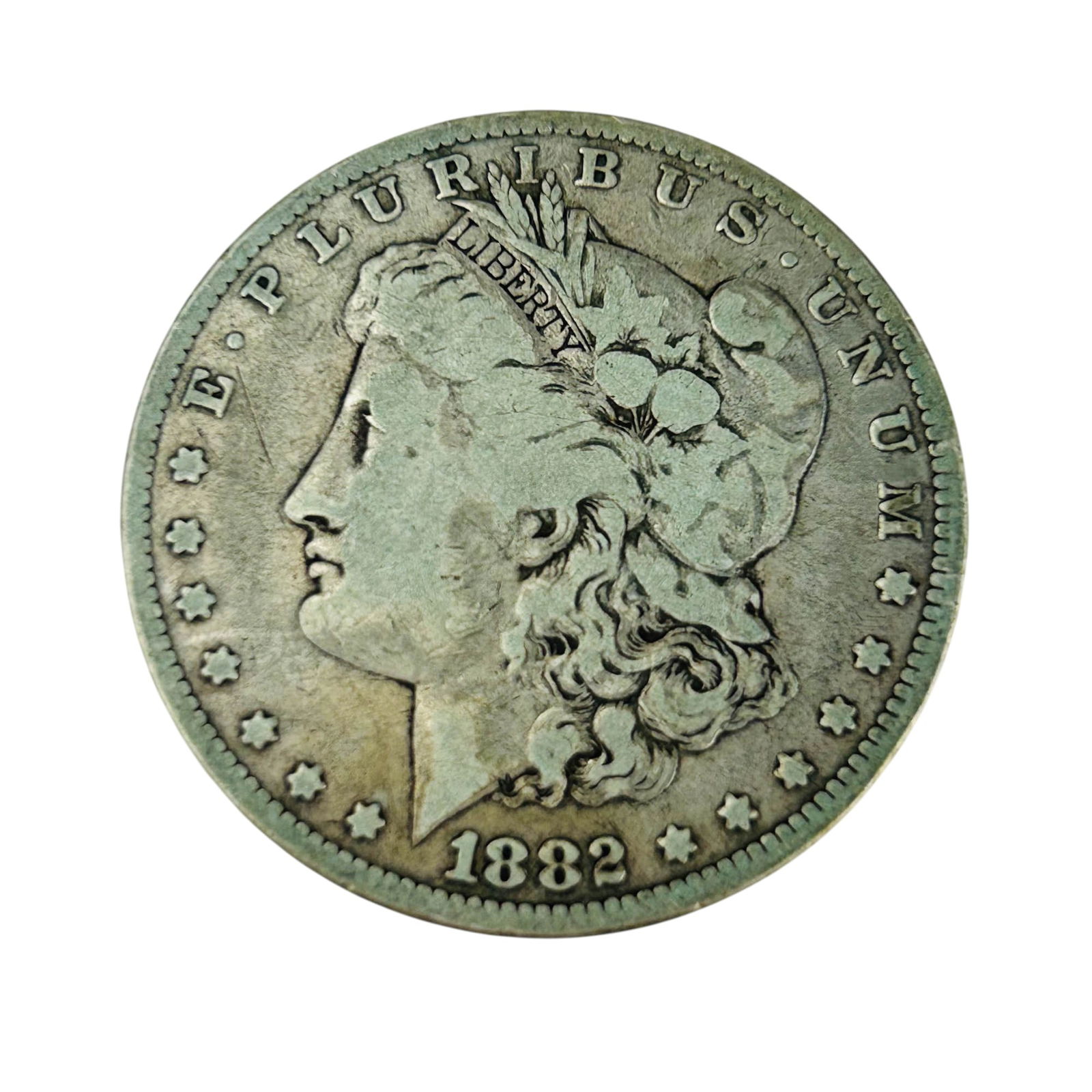 United States 1882 O Morgan Silver Dollar Coin (1 of 3)