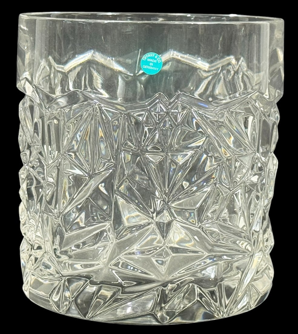 Tiffany & Co. 'Rock Cut' Lead Crystal Ice Bucket (1 of 8)