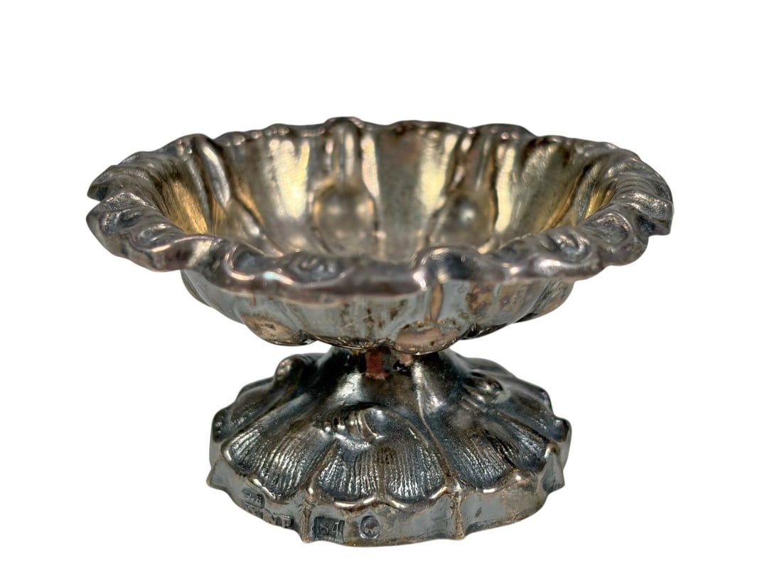 Antique Russian Small Silver Footed Compote Bowl (1 of 5)