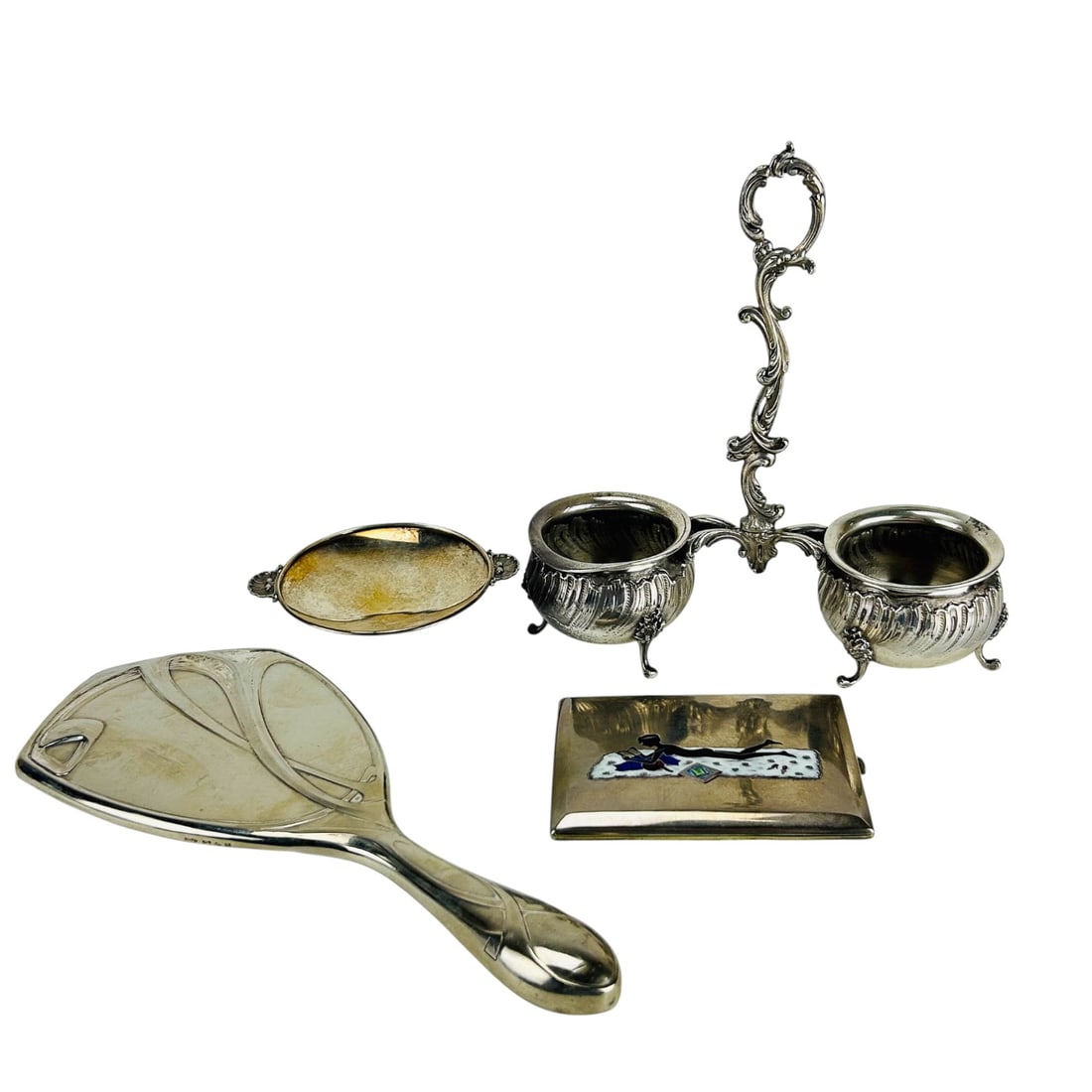 Sterling 925, 800 French Silver & Silverplate LOT (1 of 19)