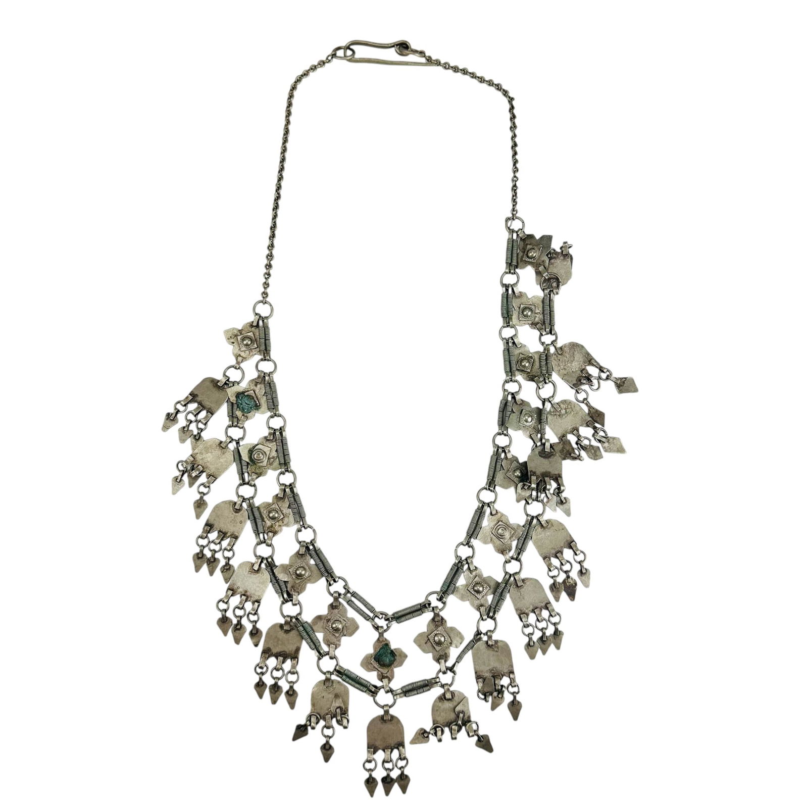 Tribal Al Bayda Yemen Traditional Pendant Necklace (1 of 7)