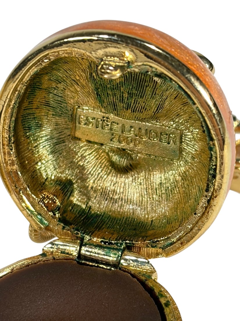 Estee Lauder Solid Perfume Boxes & Mirror 4pcs - 8