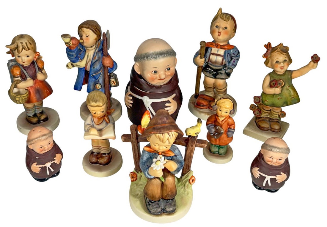 Goebel Hummel Child & Monks Figurines 10pc LOT (1 of 7)