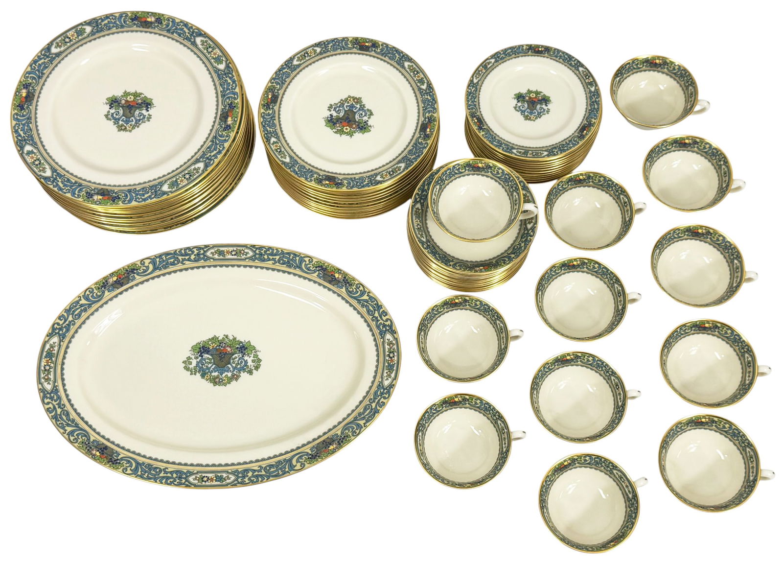Lenox Autumn Pattern Porcelain 61pc Dinnerware SET (1 of 8)