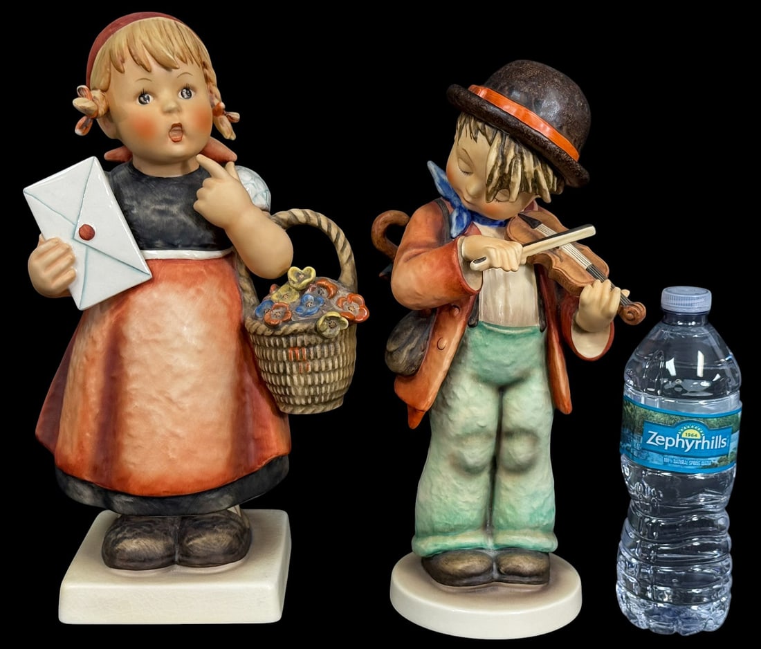 Large M.I. Hummel Goebel Figurines 2pc LOT (1 of 8)
