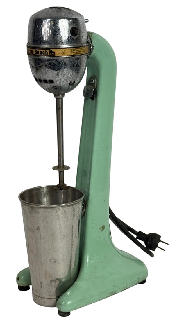 Hamilton Beach No. 33 Mint Green Milkshake Mixer (1 of 6)