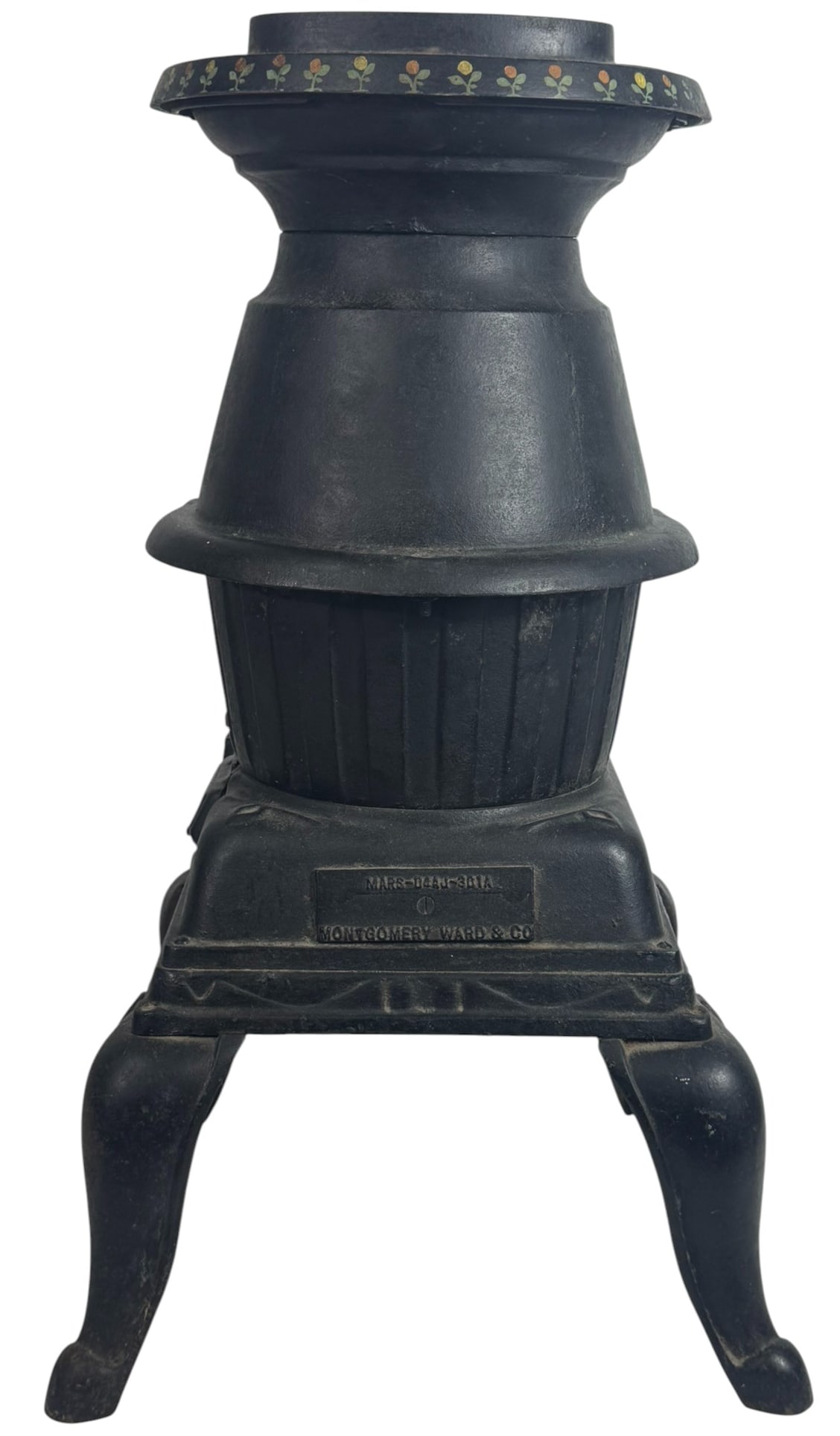 Vintage Montgomery Ward & Co. Cast Iron Stove (1 of 9)