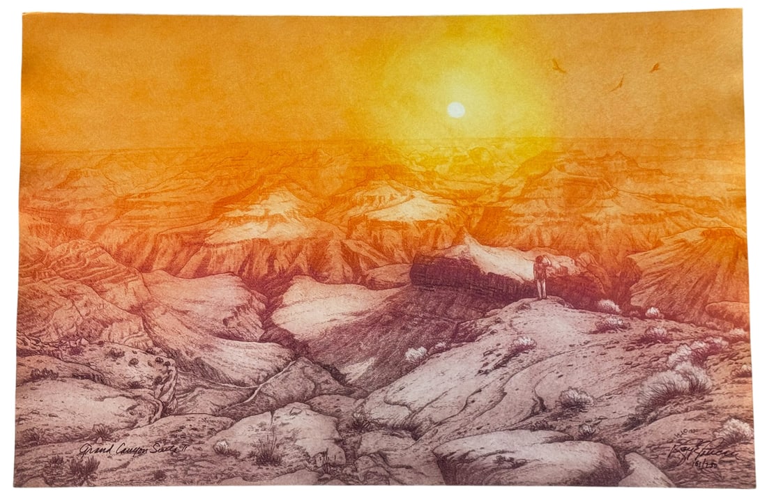 Roy Purcell Grand Canyon Suite II Color Etching (1 of 9)