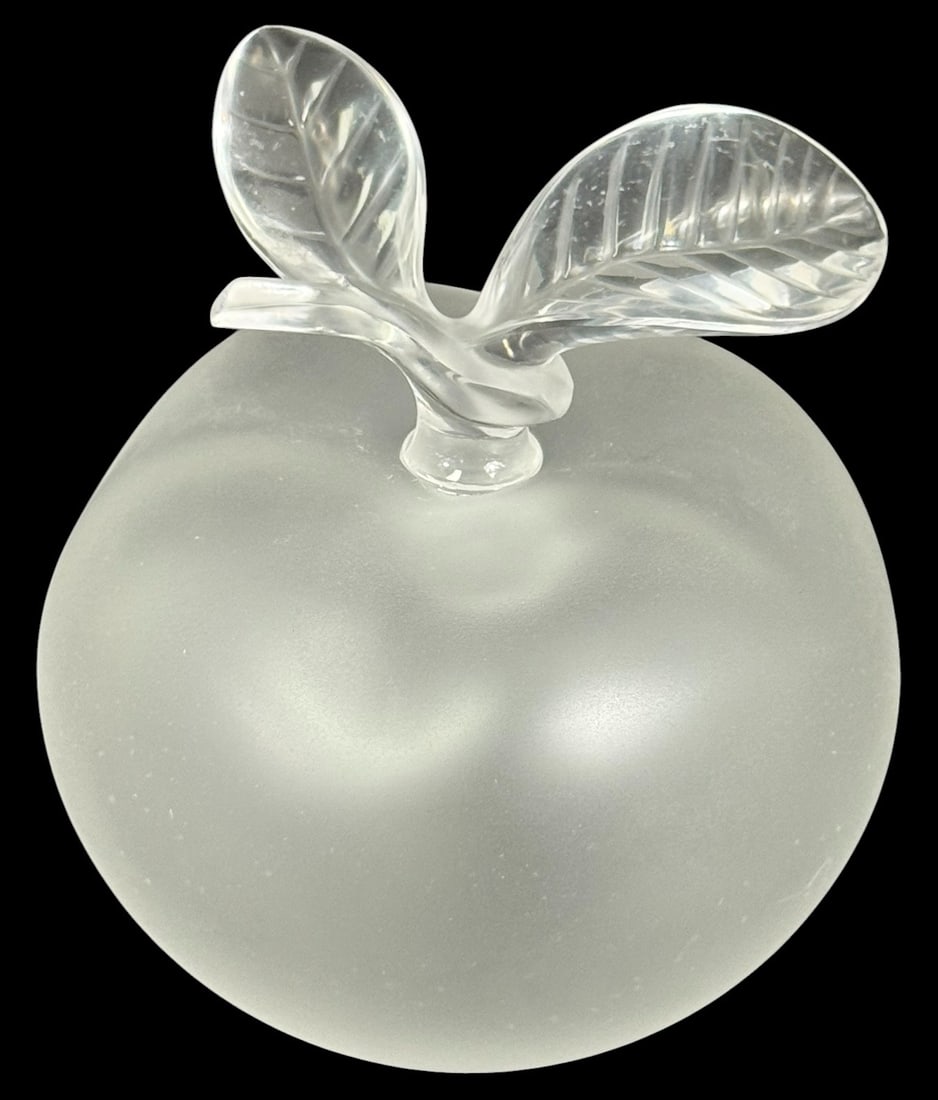 Lalique Nina Ricci 'Grande Pomme' Perfume Bottle (1 of 5)