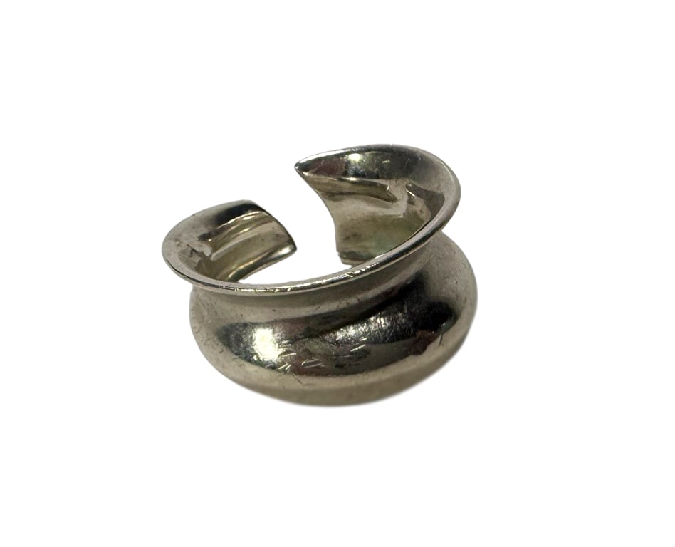 Frank Gehry for Tiffany Sterling Contour Cuff Ring (1 of 4)