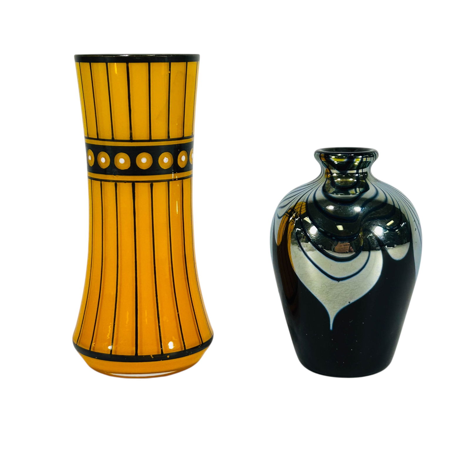 Correia & Czech Studio Art Glass Bud Flower Vases (1 of 6)