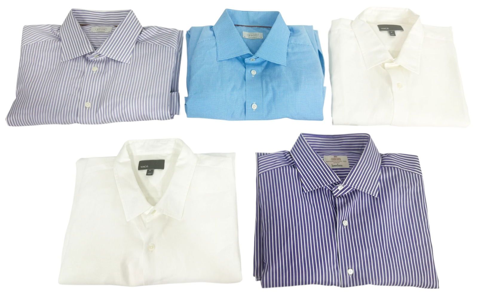 Assorted Designer Men's Dress Shirts 5pc LOT (1 of 6)