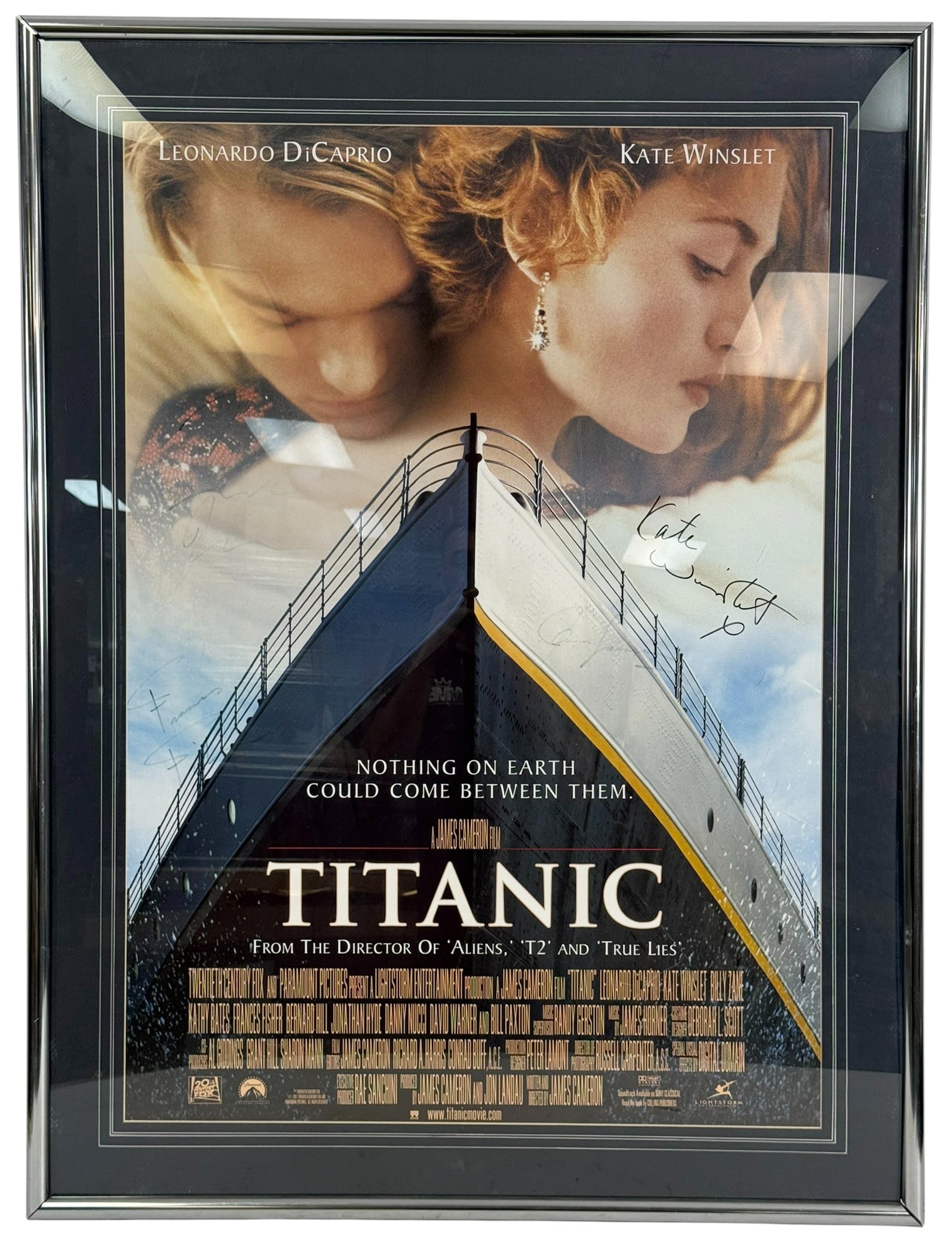 Titanic Autographed Signed Movie Promo Poster (1 of 9)