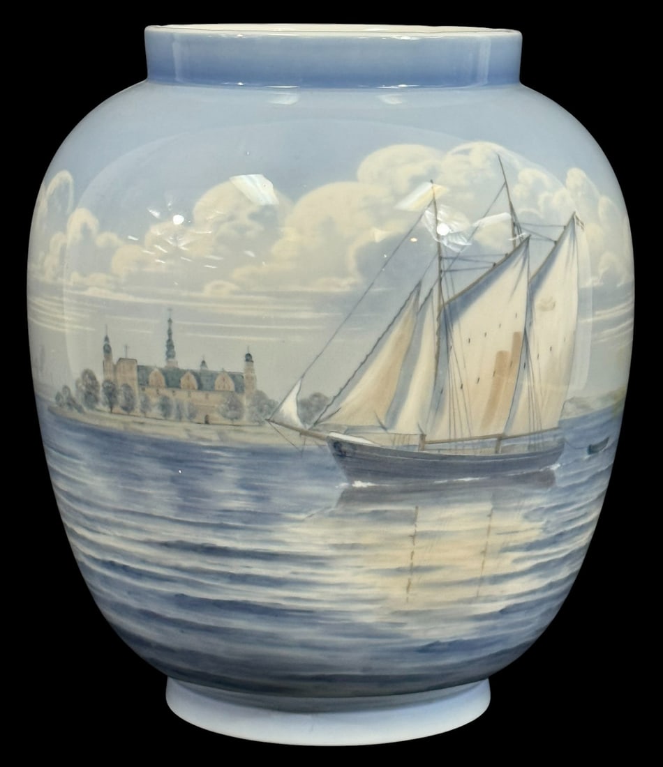 Royal Copenhagen B&G Nautical Porcelain Vase (1 of 8)