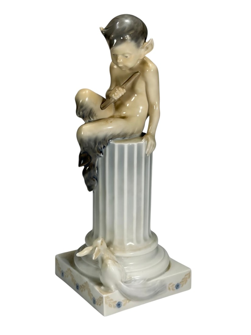 Royal Copenhagen Faun & Squirrel Porcelain Fig (1 of 8)