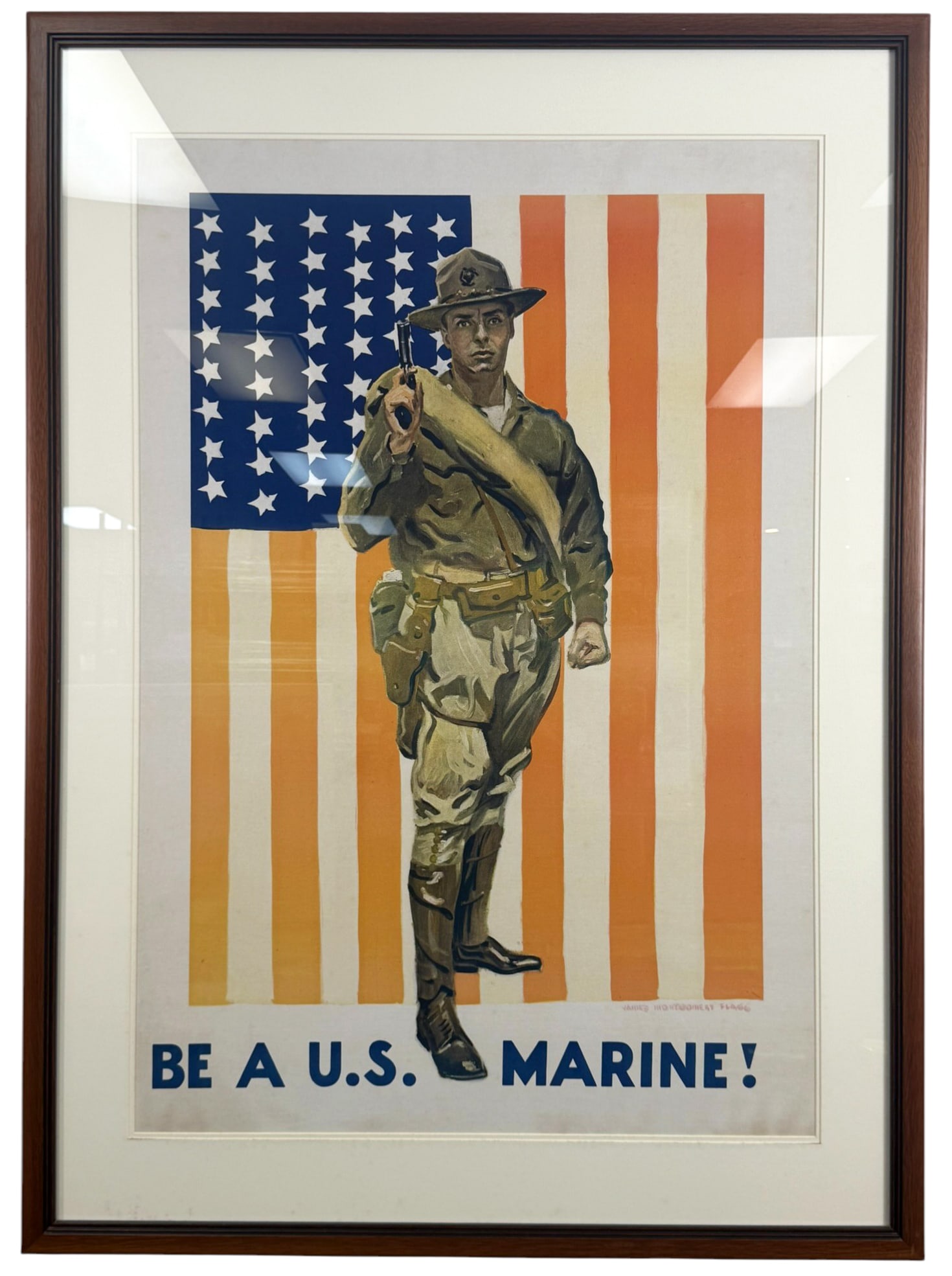 U.S. Marine! Poster after James Montgomery Flagg (1 of 10)