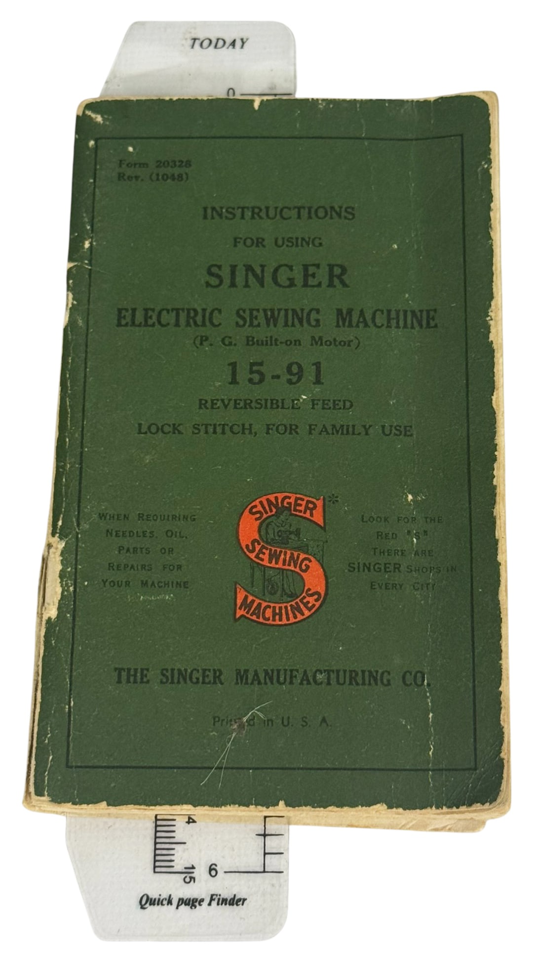 Singer Model 15-91 Electric Sewing Machine w/ Case - 12