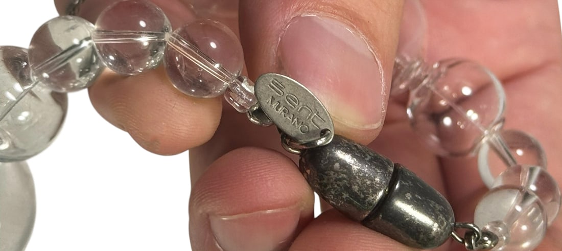 Designer Necklaces Murano, Feather, Shell etc 4pcs - 3