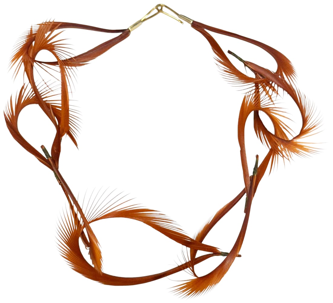 Designer Necklaces Murano, Feather, Shell etc 4pcs - 5