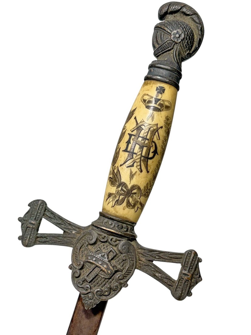 Masonic Knight Templar Ceremonial Implement 35.75" (1 of 6)