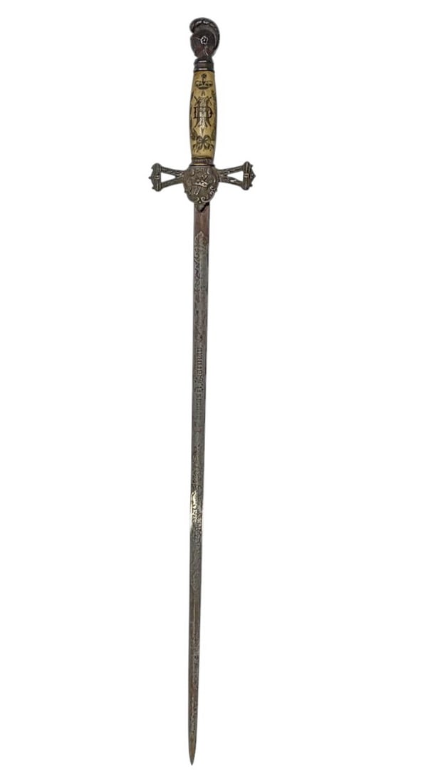 Masonic Knight Templar Ceremonial Implement 35.75" - 4