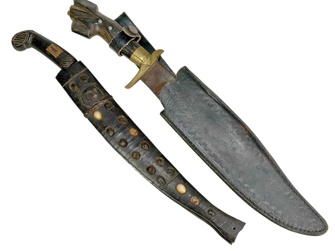 Filipino Bolo & Tagalog Tribal Implements 2pc LOT (1 of 8)