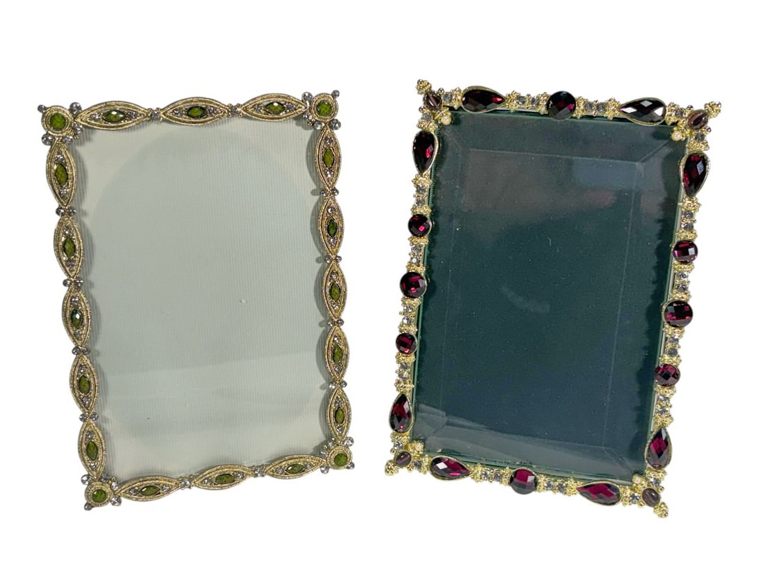 Olivia Riegel Jeweled Evil Eye Picture Frames 2pcs (1 of 7)
