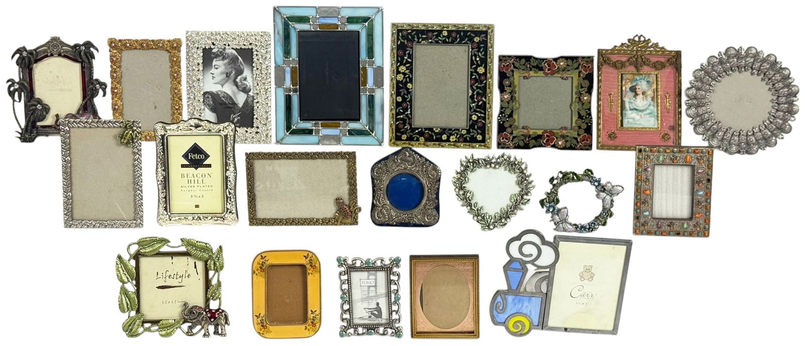 Estate Decorative Picture Frames 20pc LOT (1 of 8)