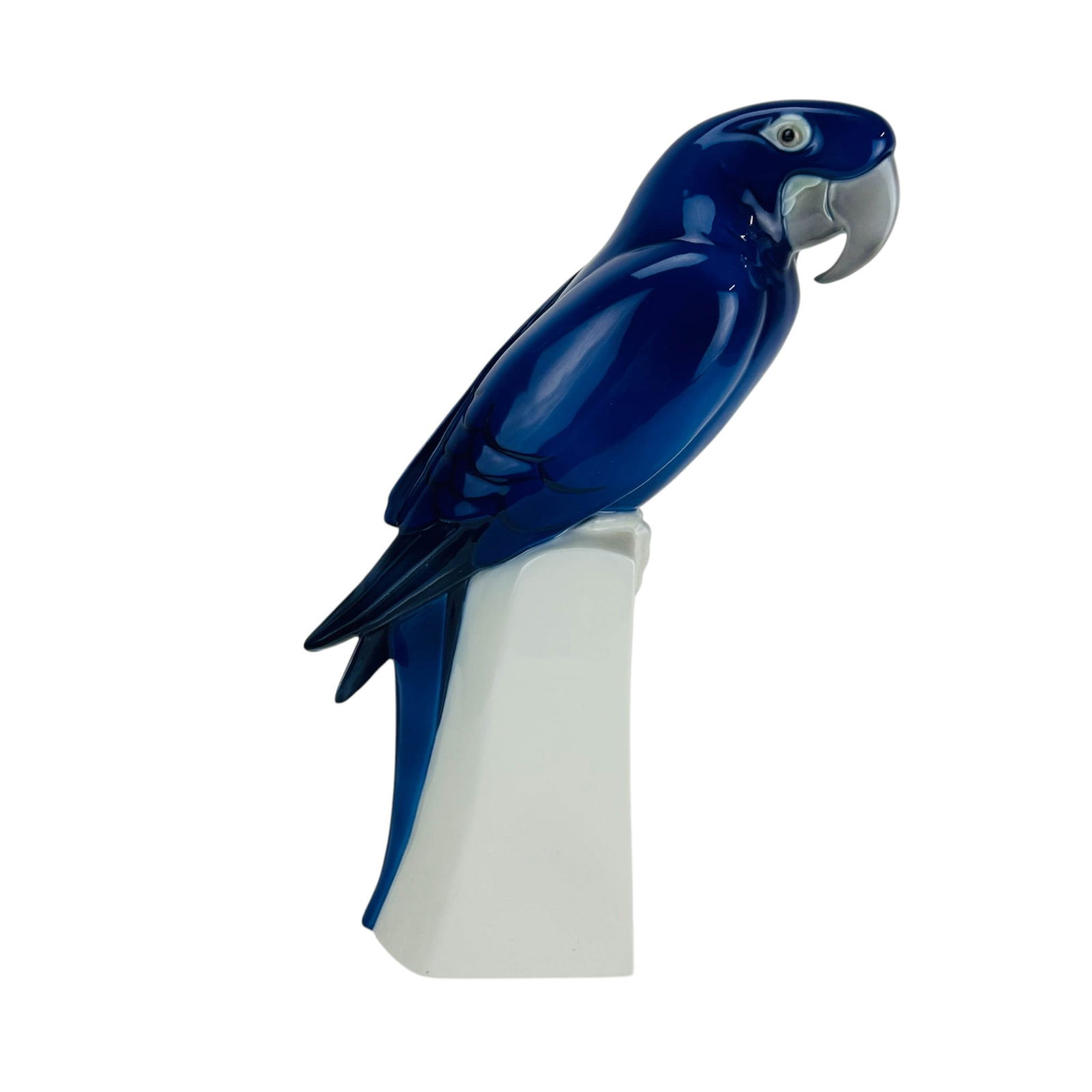 Royal Copenhagen Blue Ara #503 Parrot Figurine 16" (1 of 4)