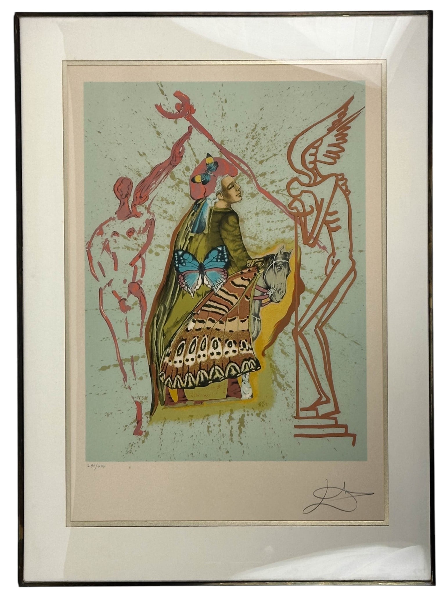 Salvador Dali 1904-1989 Pilgrim's Journey LE Litho (1 of 7)