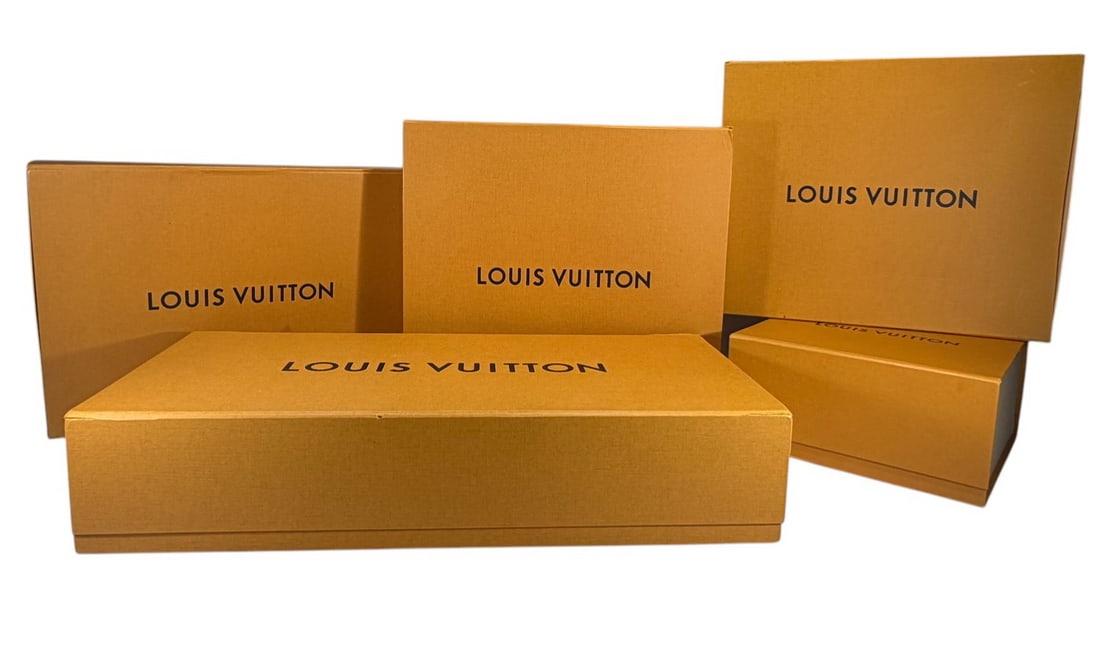 Louis Vuitton Group of Storage Empty Boxes 5pc LOT (1 of 3)