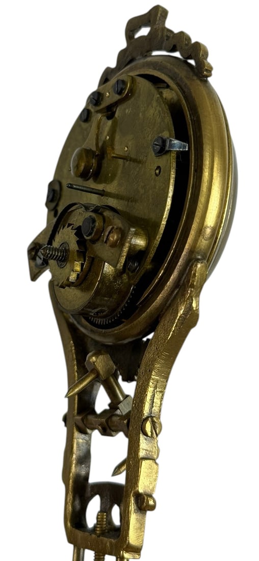 Junghans German Deco Mystery Clock w/ Pendulum - 8