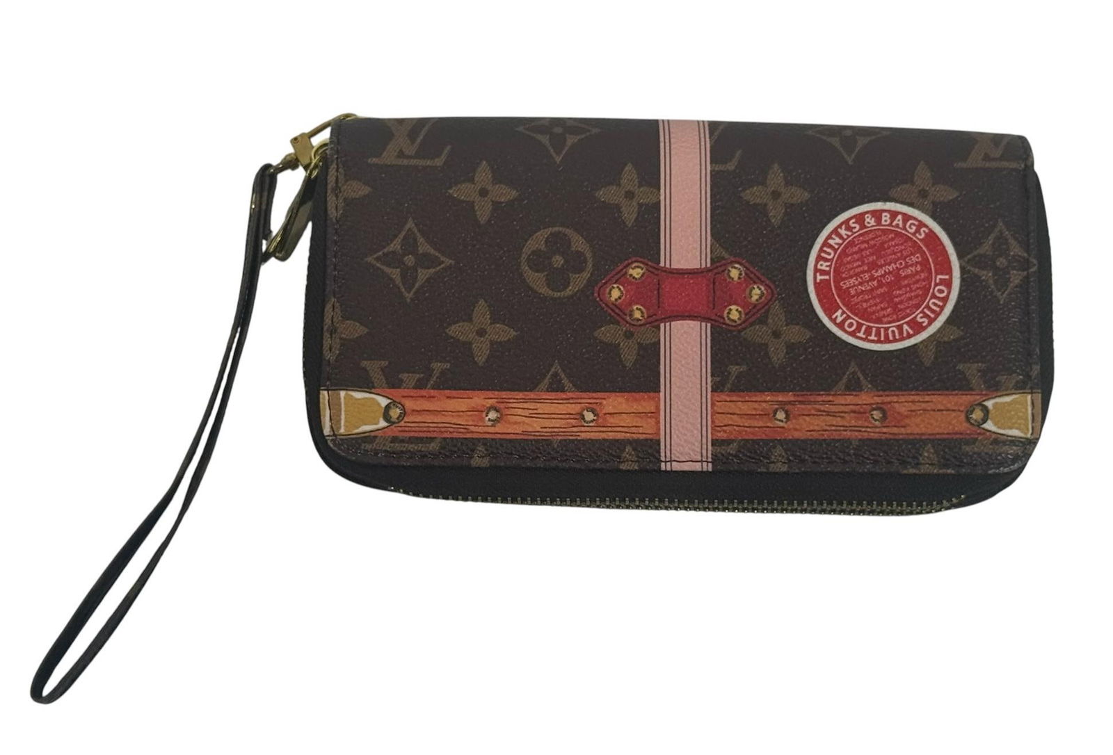 Designer Inspired Inspired Zip Wallets 3pc LOT - 2