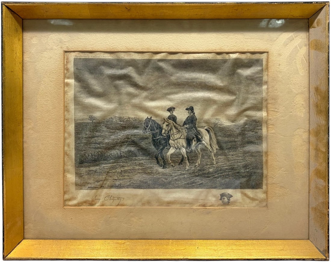 Jean L. Meisonnier Engraving Print by E. Chiquet (1 of 9)