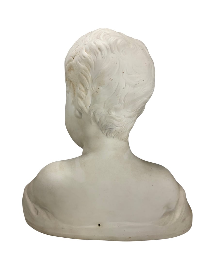 After Desiderio da Settignano Boy Bisque Bust - 3