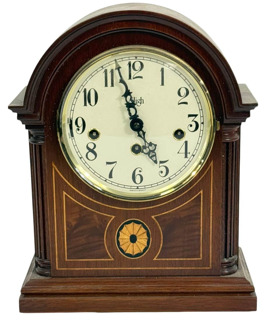 Vintage Sligh Mantel Clock w Franz Hermle Movement (1 of 9)