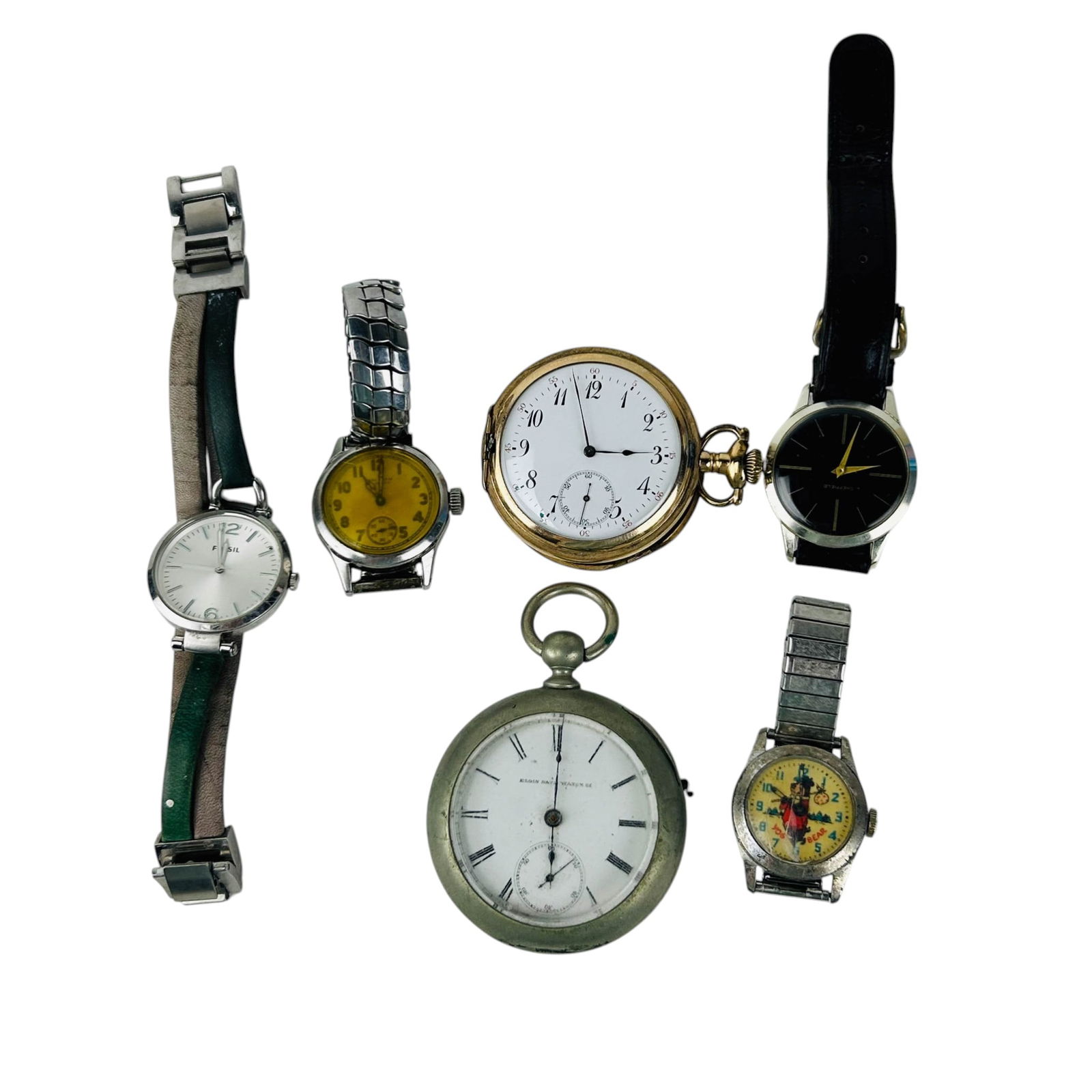 Sheffield Longines Waltham Elgin Watches 6pc LOT (1 of 9)