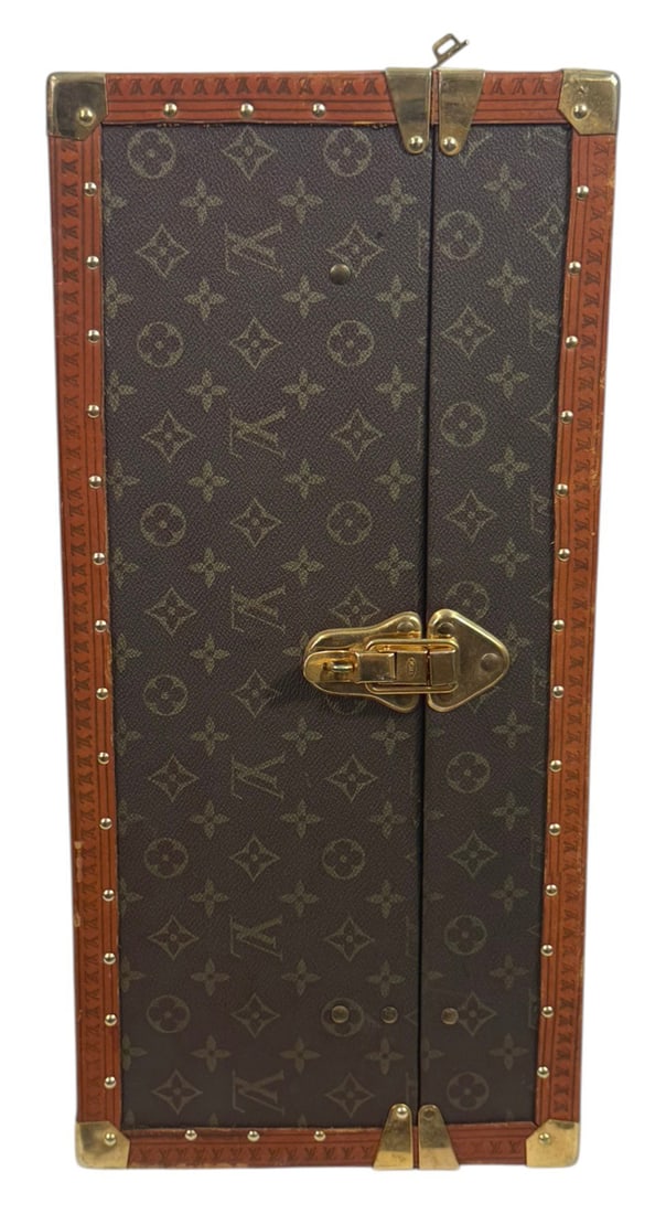 Designer Inspired Monogram Rolling Suitcase - 3