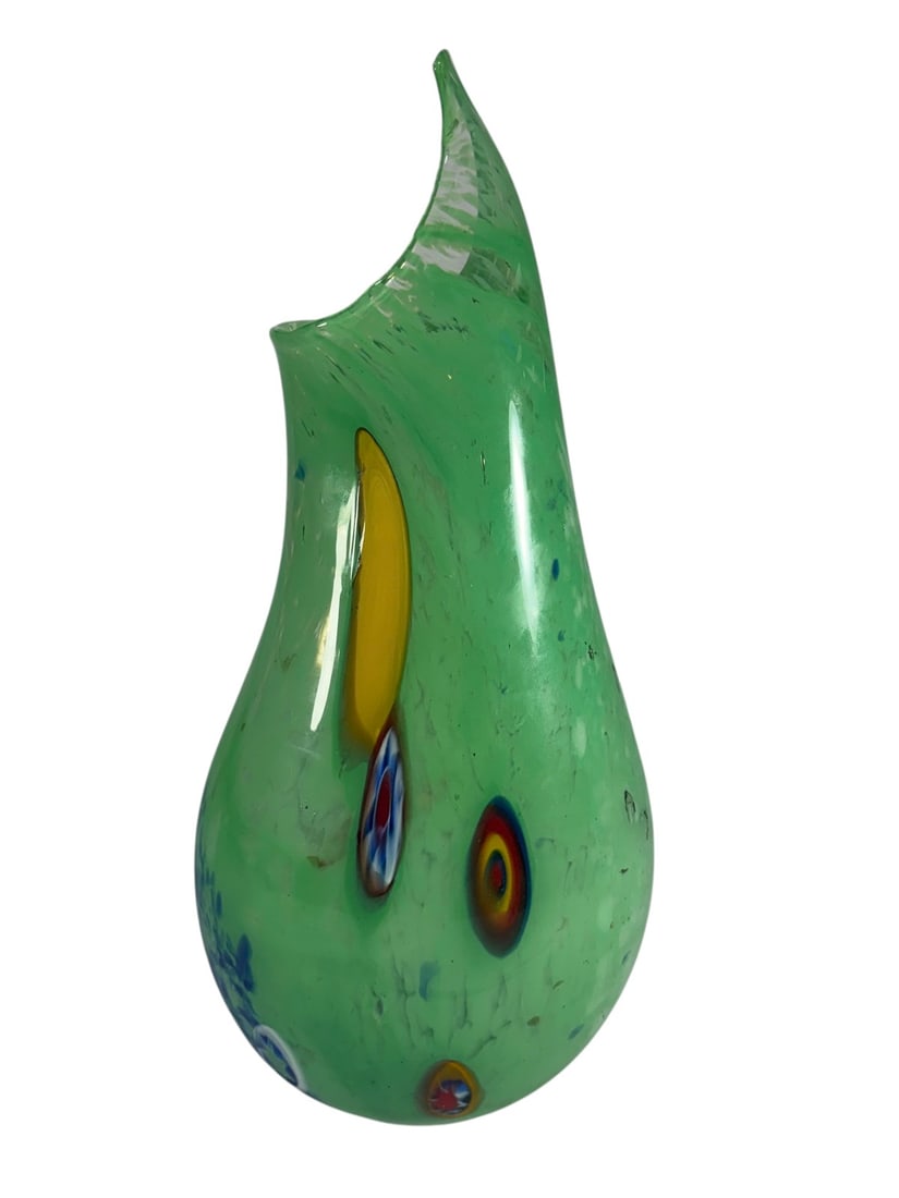 Orient & Flume Hand Blown Art Glass Vase Signed (1 of 5)