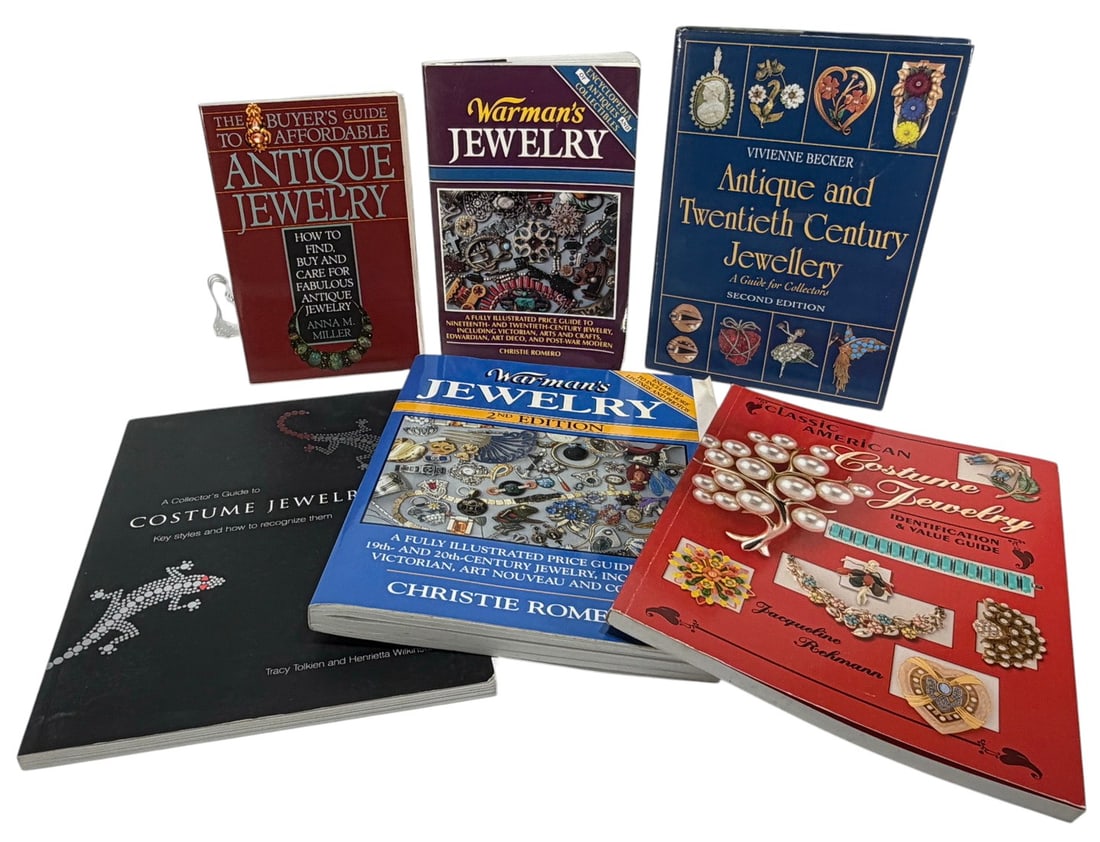 Assorted Jewelry Books, Antique & Modern 6pc LOT (1 of 7)