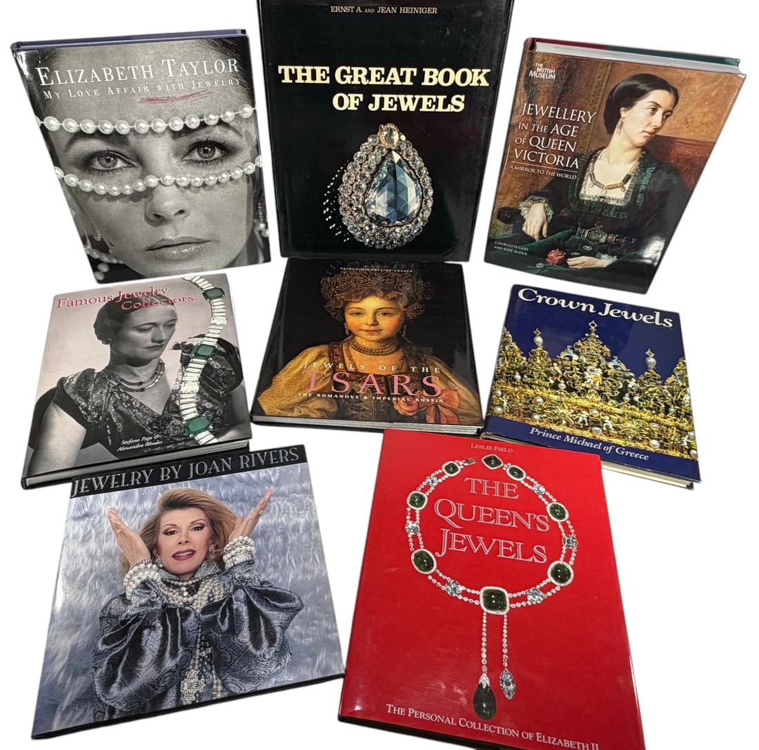 Famous Jewelry Collections Reference Books 8pcs (1 of 6)