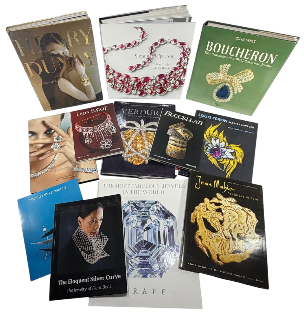 Assorted Fine Jewelry Reference Books 12pc LOT (1 of 7)