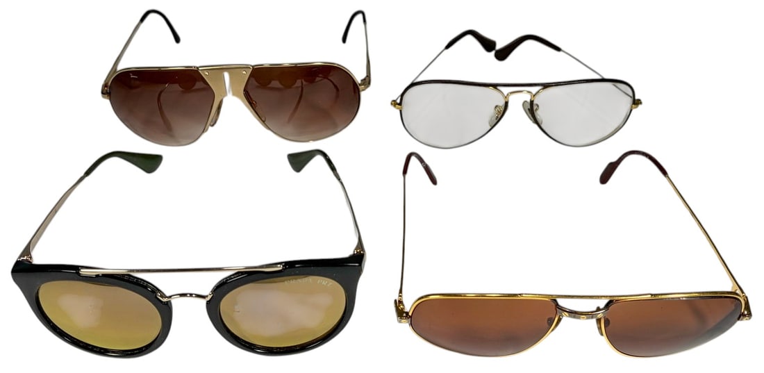 Cartier, Prada, Carrera & Ray-Ban Glasses 4pc LOT (1 of 10)