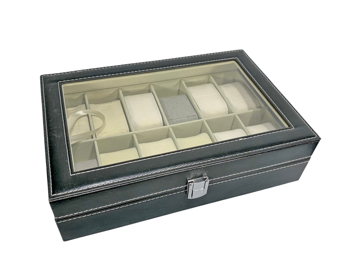 Assorted Watch Storage Display Cases 4pc LOT - 2
